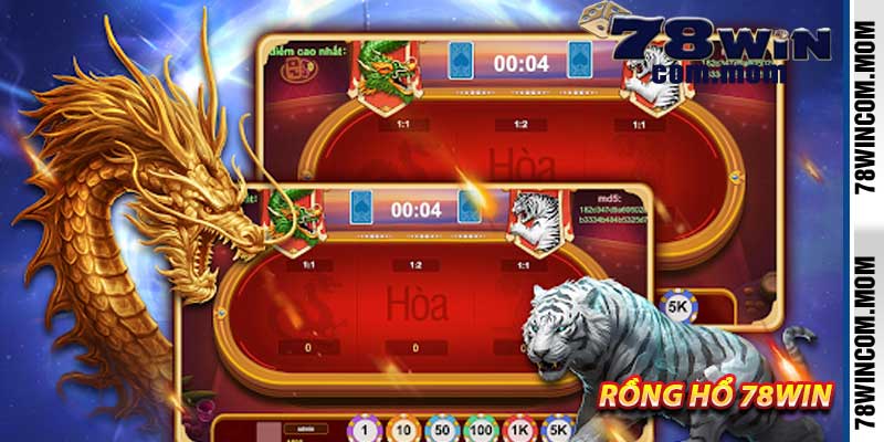 Rồng Hổ 78Win - Trò chơi bài đơn giản cực cuốn xanh chín nè